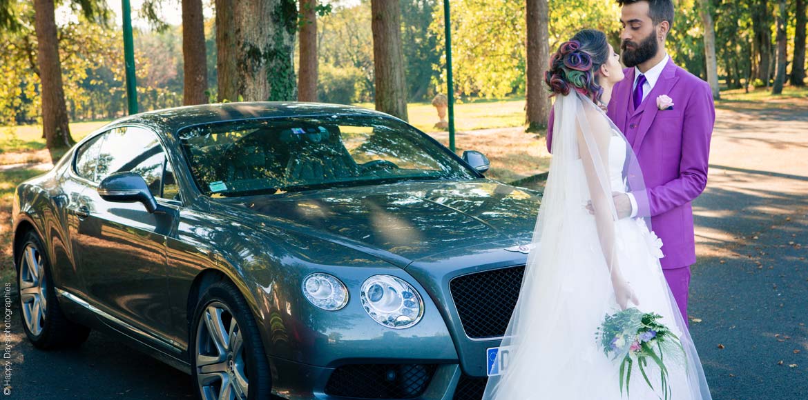 voiture luxe mariage bentley photo